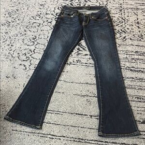 Lucky Brand Dark Blue Flare Women Jeans